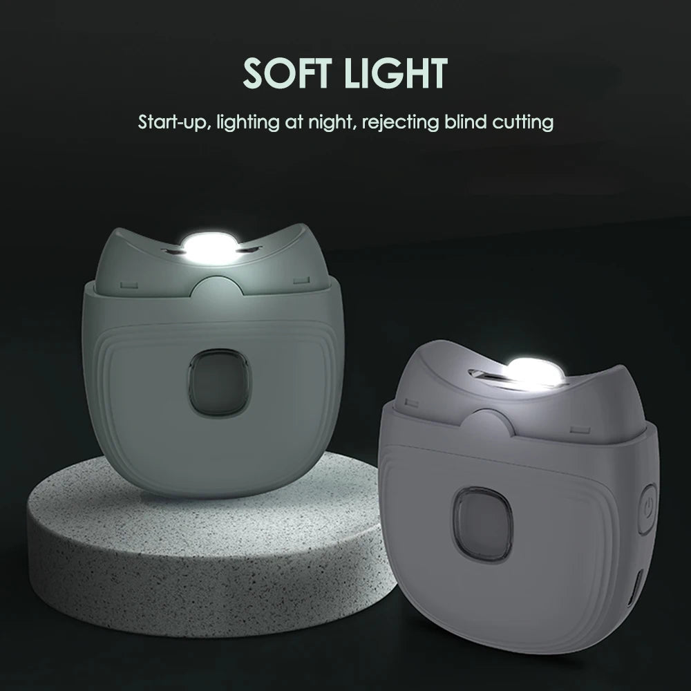 Automatic Electric Nail Trimmer with LED Light - 17