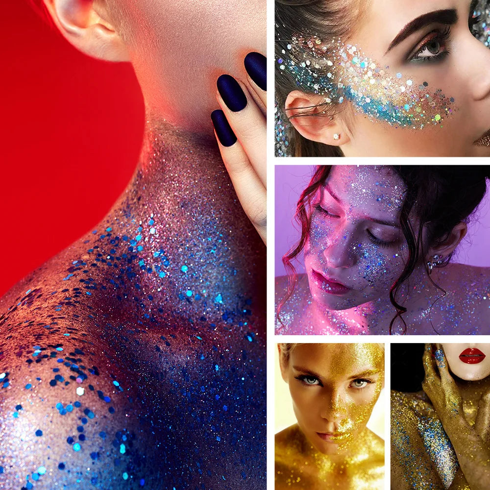 Festival Body and Face Glitter Makeup Stick - 3