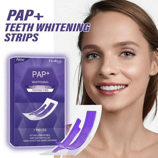 Purple Teeth Whitening Strips for Radiant Smile