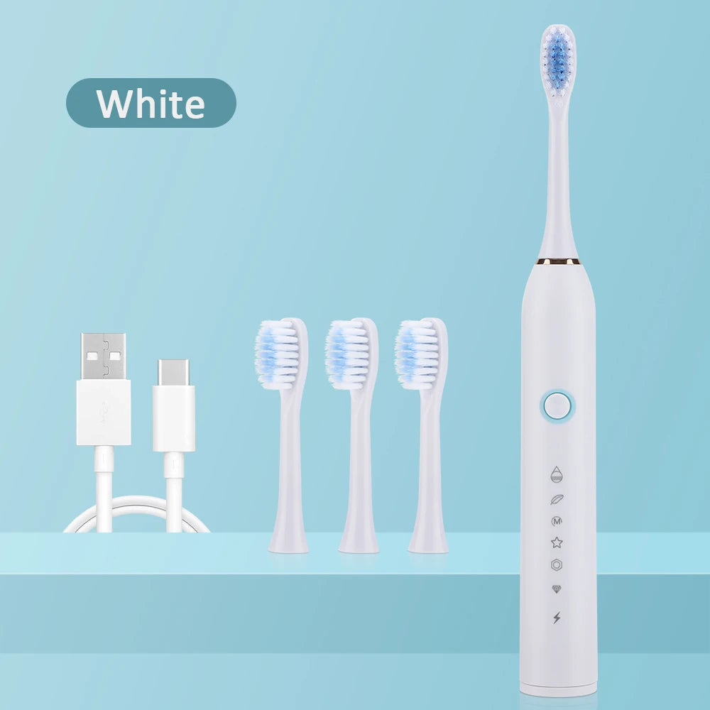 3-in-1 Professional Electric Oral Care and Teeth Whitening Kit - 34