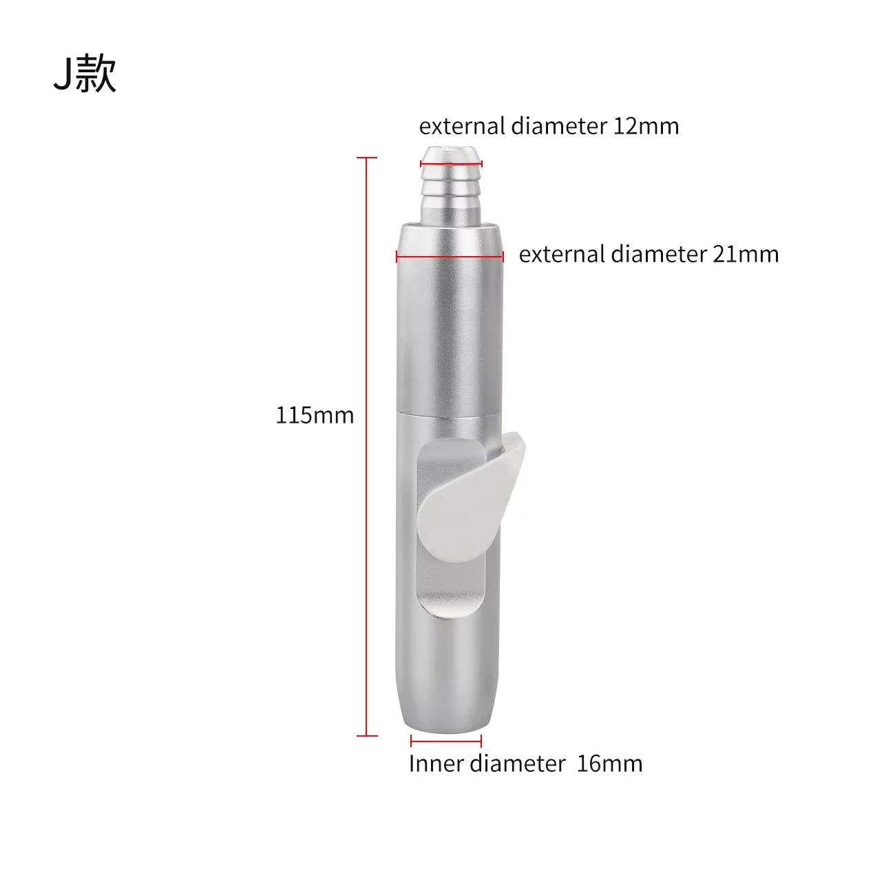 Dental Saliva Ejector Suction Handle Set - 7