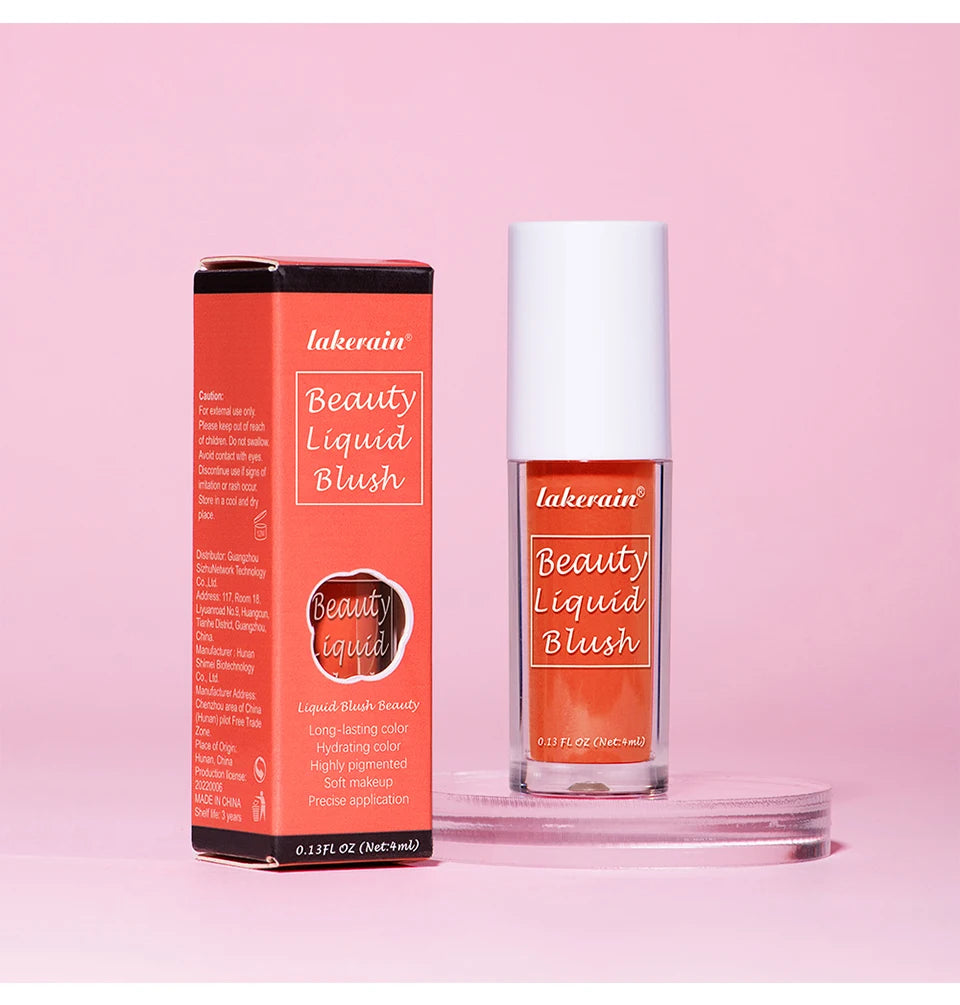 Long-Lasting Waterproof Liquid Cheek Blush - 18