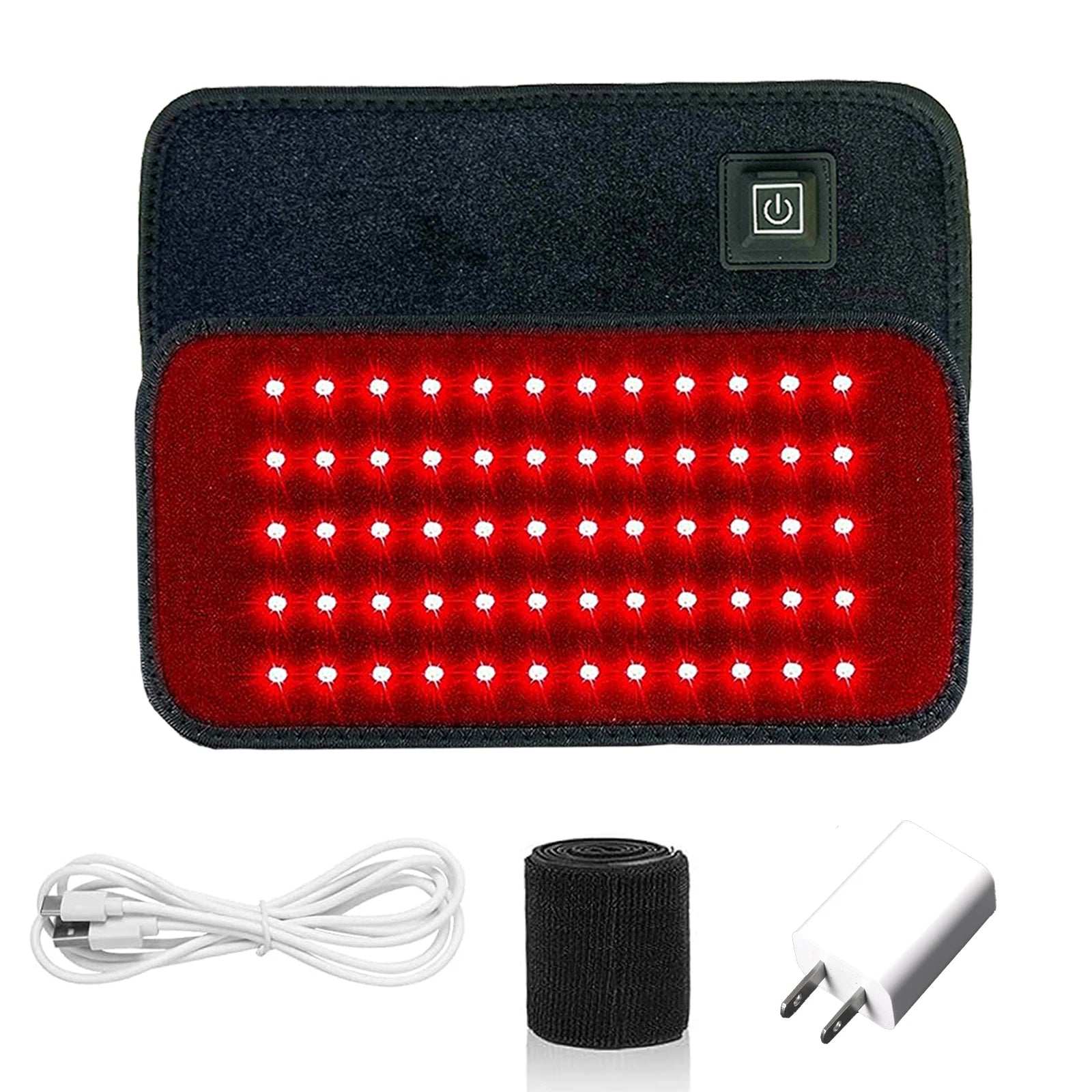 Red & Infrared Light Therapy Wrap for Pain Relief and Muscle Recovery - 8