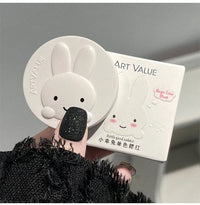 Matte Rabbit Face Blush Powder for Natural Makeup