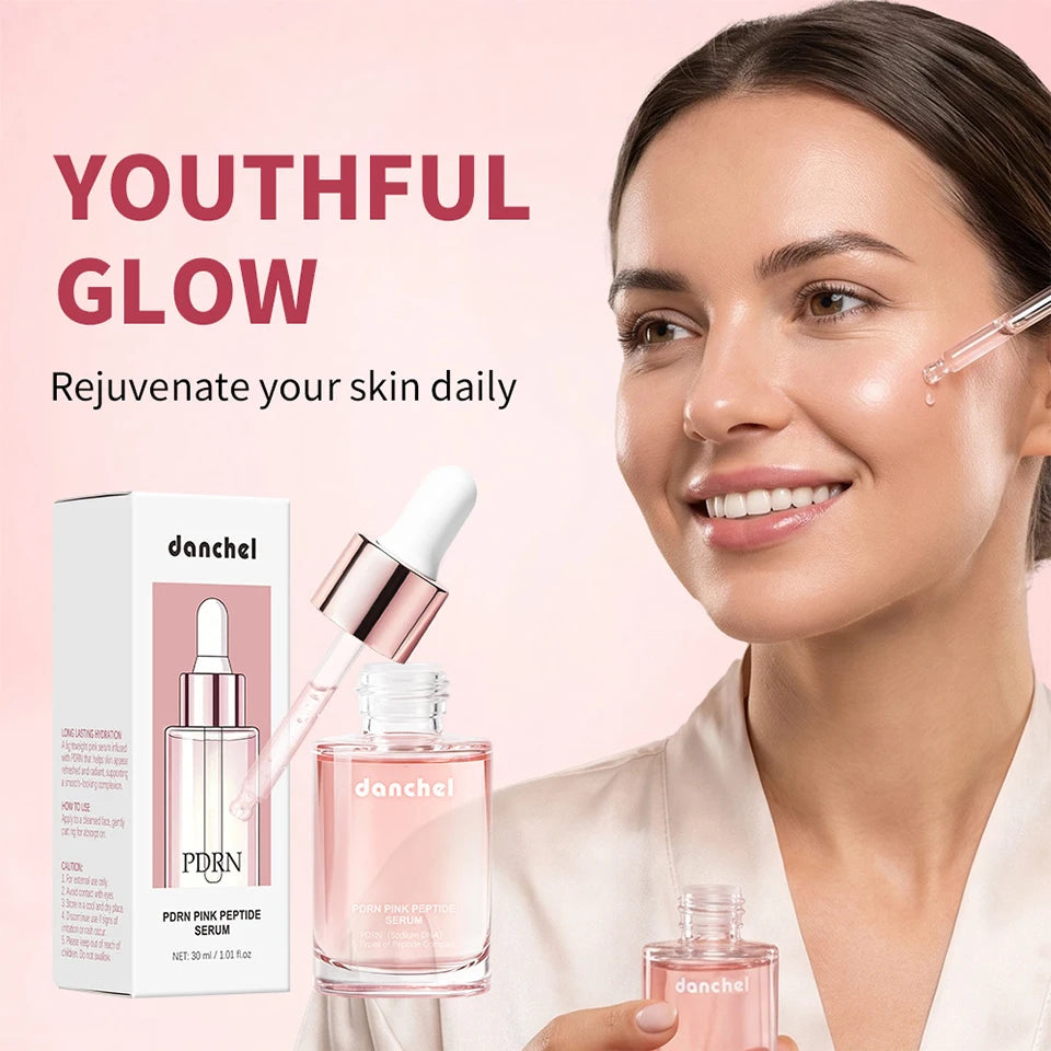 PDRN Pink Peptide Hydrating Glow Serum for All Skin Types - 11