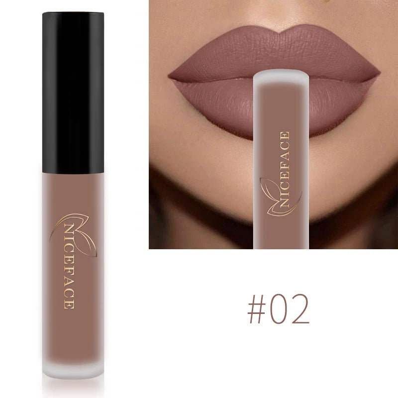 Long-Lasting Velvet Matte Liquid Lipstick - 31