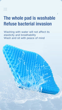 Honeycomb Gel Seat Cushion for Pressure Relief and Posture