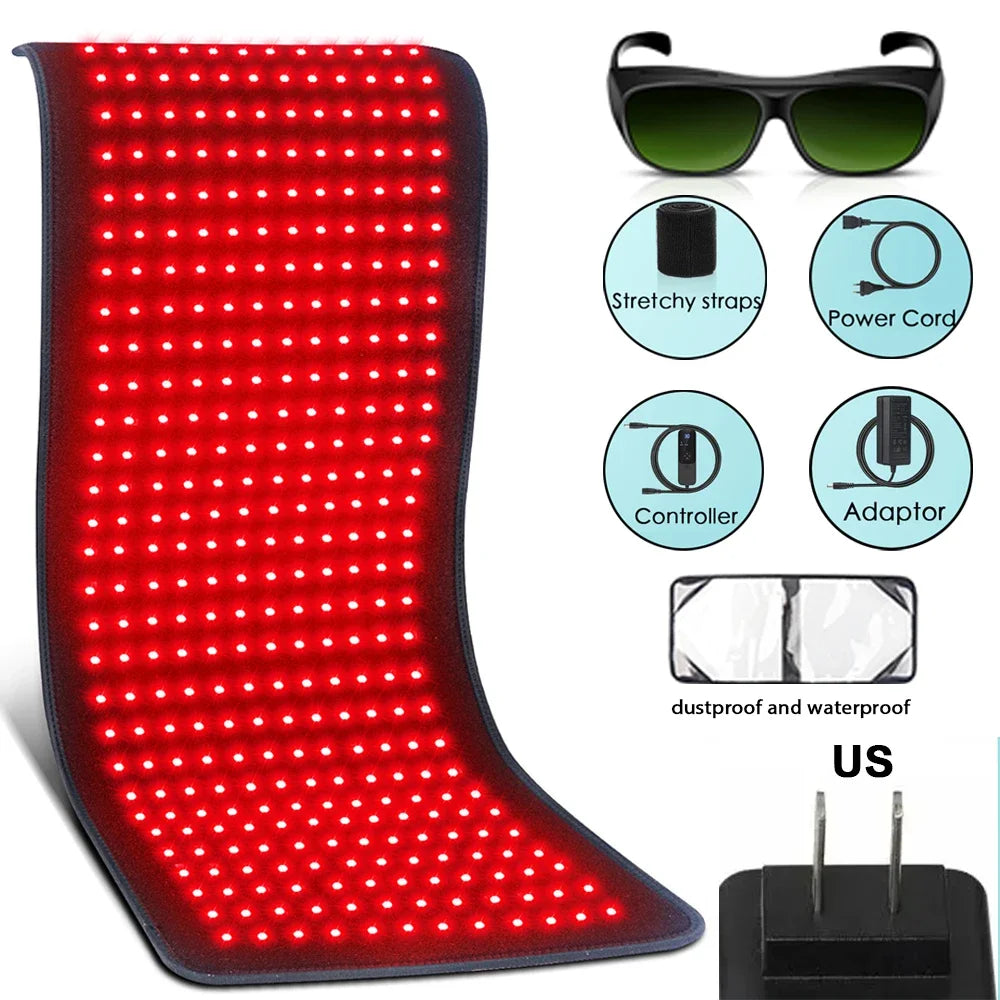Red Light Therapy Heating Pad for Muscle Pain Relief - 25