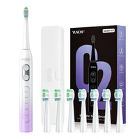 Ultrasonic Electric Toothbrush with 8 Brush Heads