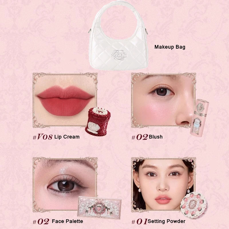 Romantic Strawberry Cupid Makeup Gift Set - 14