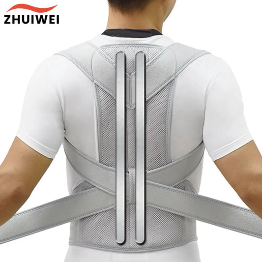 Adjustable Upper Back and Shoulder Posture Corrector Brace