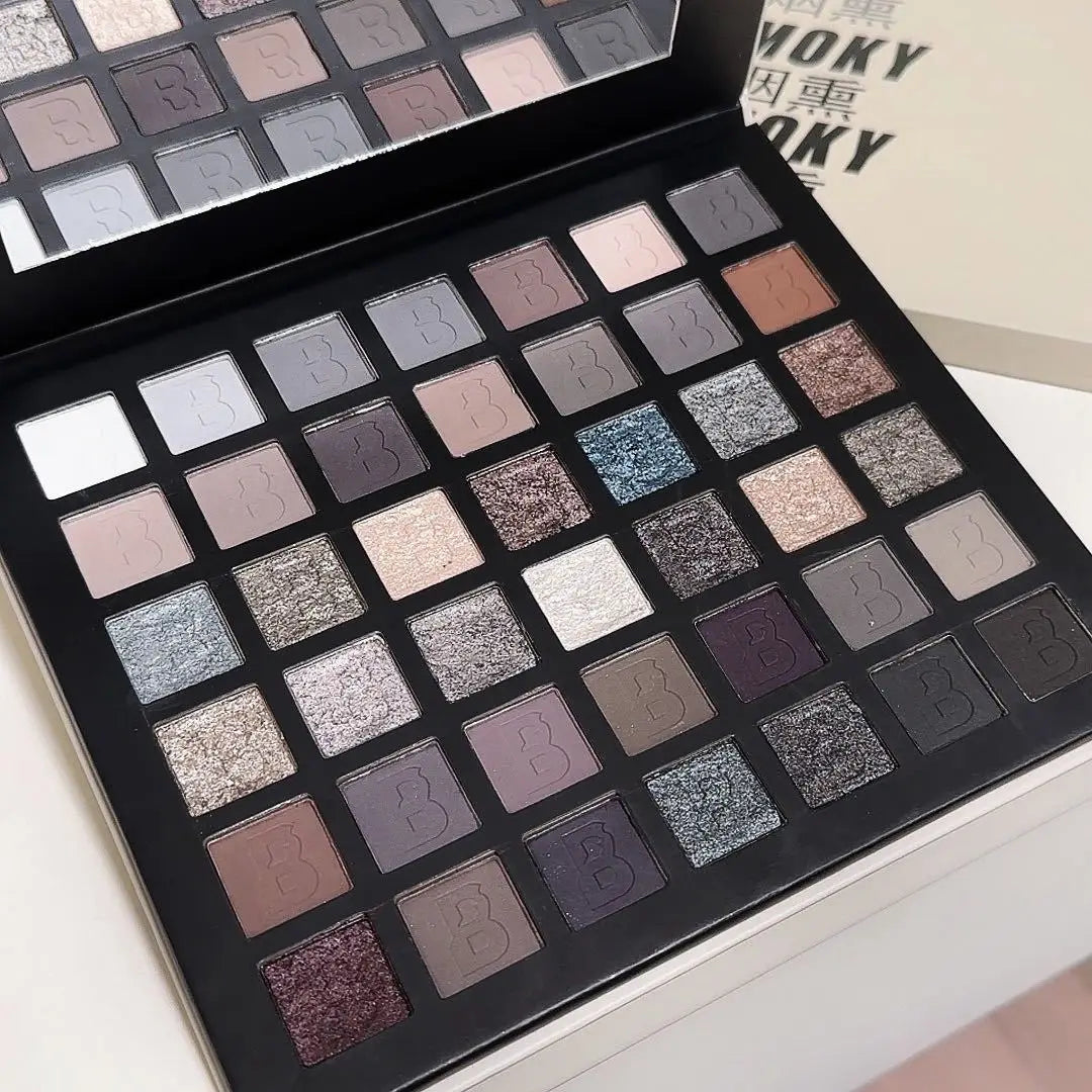 42-Color Professional Smoked Eyeshadow Palette - 19