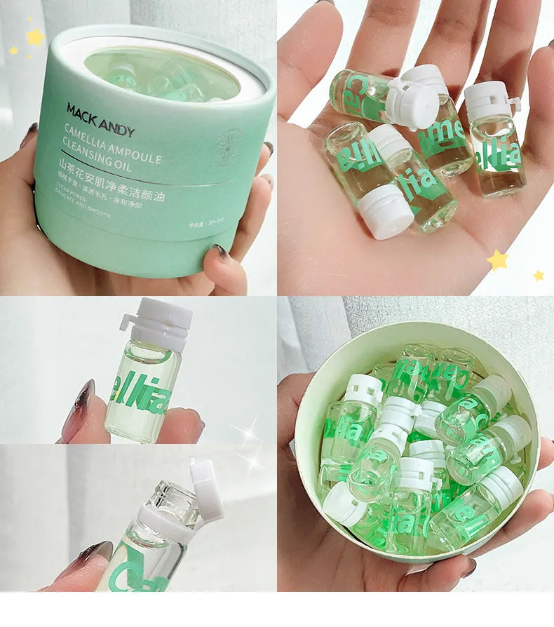Camellia Deep Cleansing Makeup Remover Ampoules 20pcs - 17