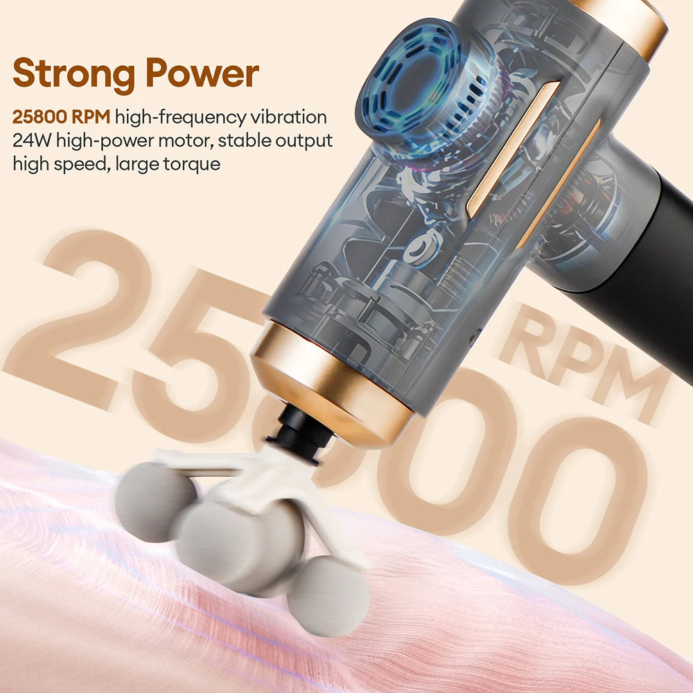 11-in-1 Professional Electric Muscle Massage Gun - 5