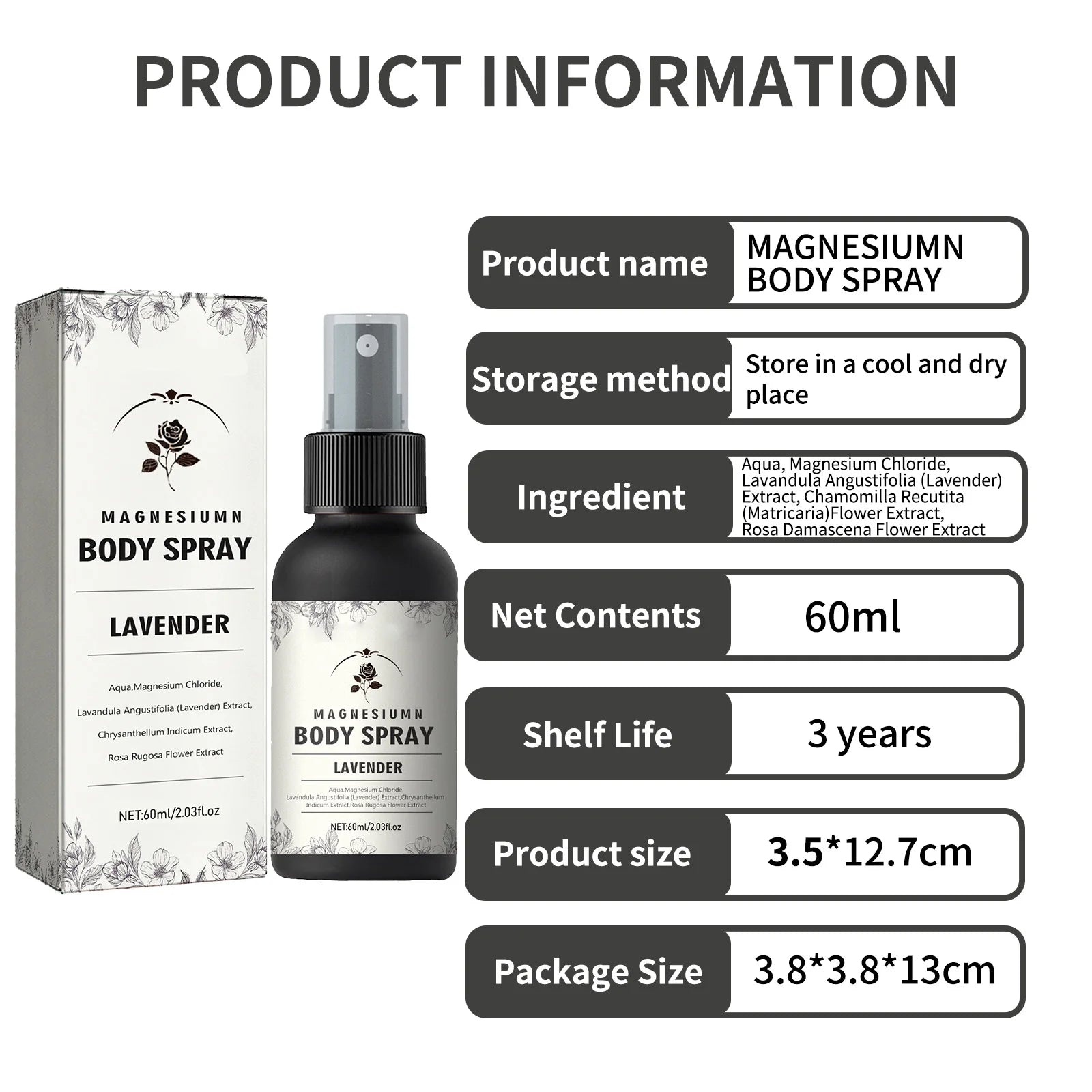 Magnesium Body Spray for Muscle Relief and Better Sleep - 10