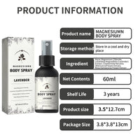 Magnesium Body Spray for Muscle Relief and Better Sleep