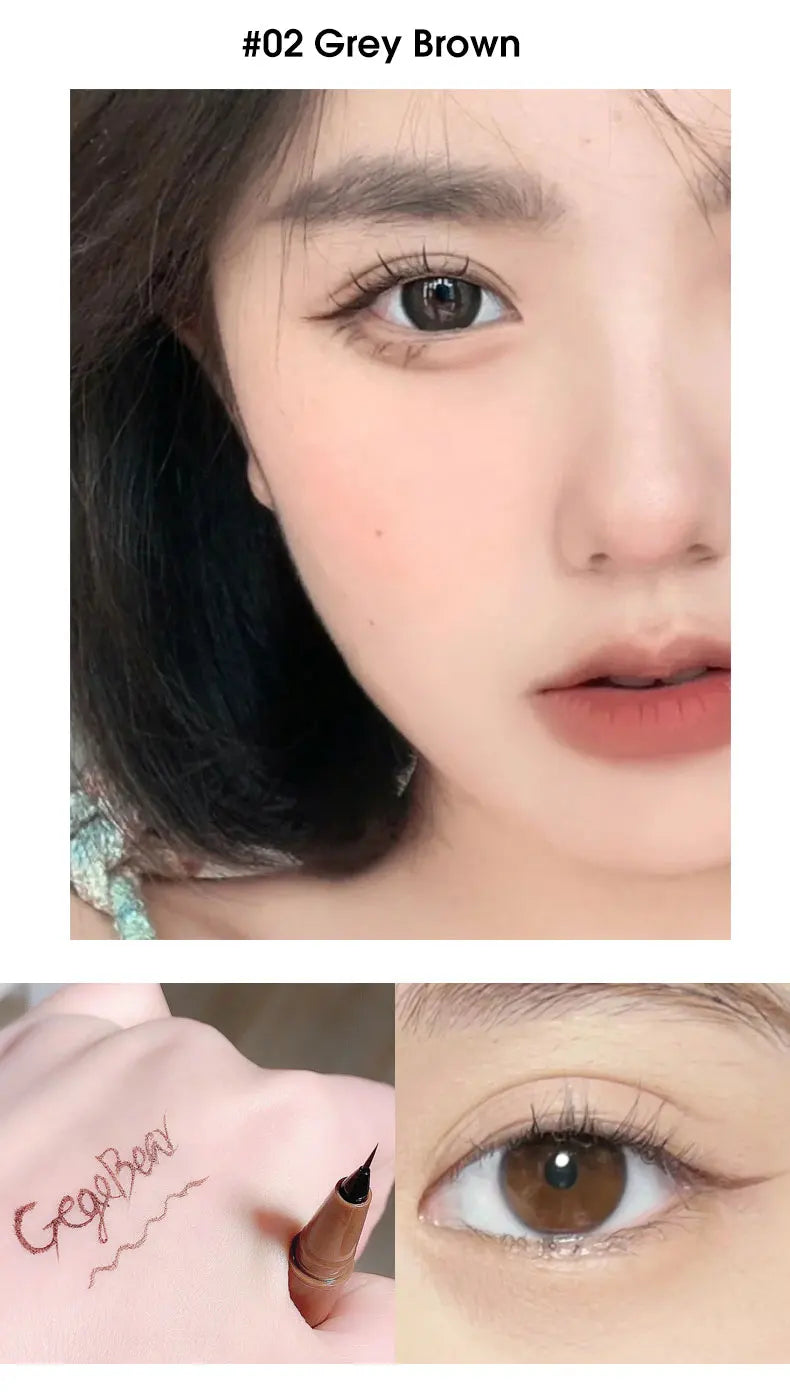 Precision Waterproof Liquid Eyeliner Pen - 16