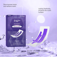 Purple Teeth Whitening Strips for Radiant Smile