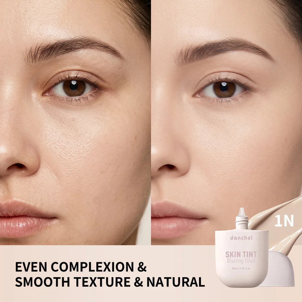 Liquid Skin Tint Foundation with Pore-Blurring Natural Finish - 5