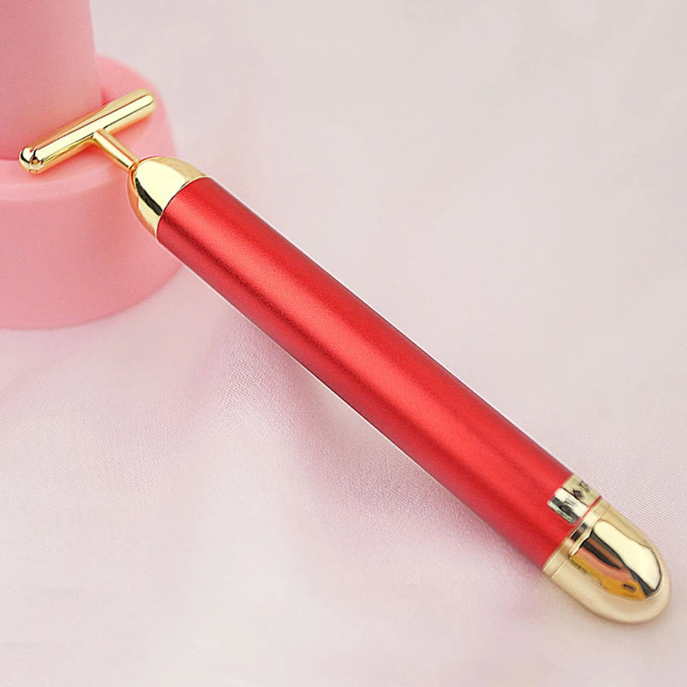 24k Gold Vibrating Facial Slimming and Firming Beauty Bar - 36