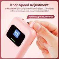 Professional Portable Electric Nail Drill Kit