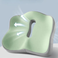 Ergonomic Memory Foam Seat Cushion for Office and Car