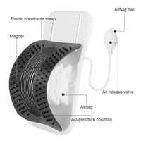 Adjustable Airbag Back Stretcher and Lumbar Support