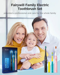 Rechargeable Sonic Electric Toothbrush for Family