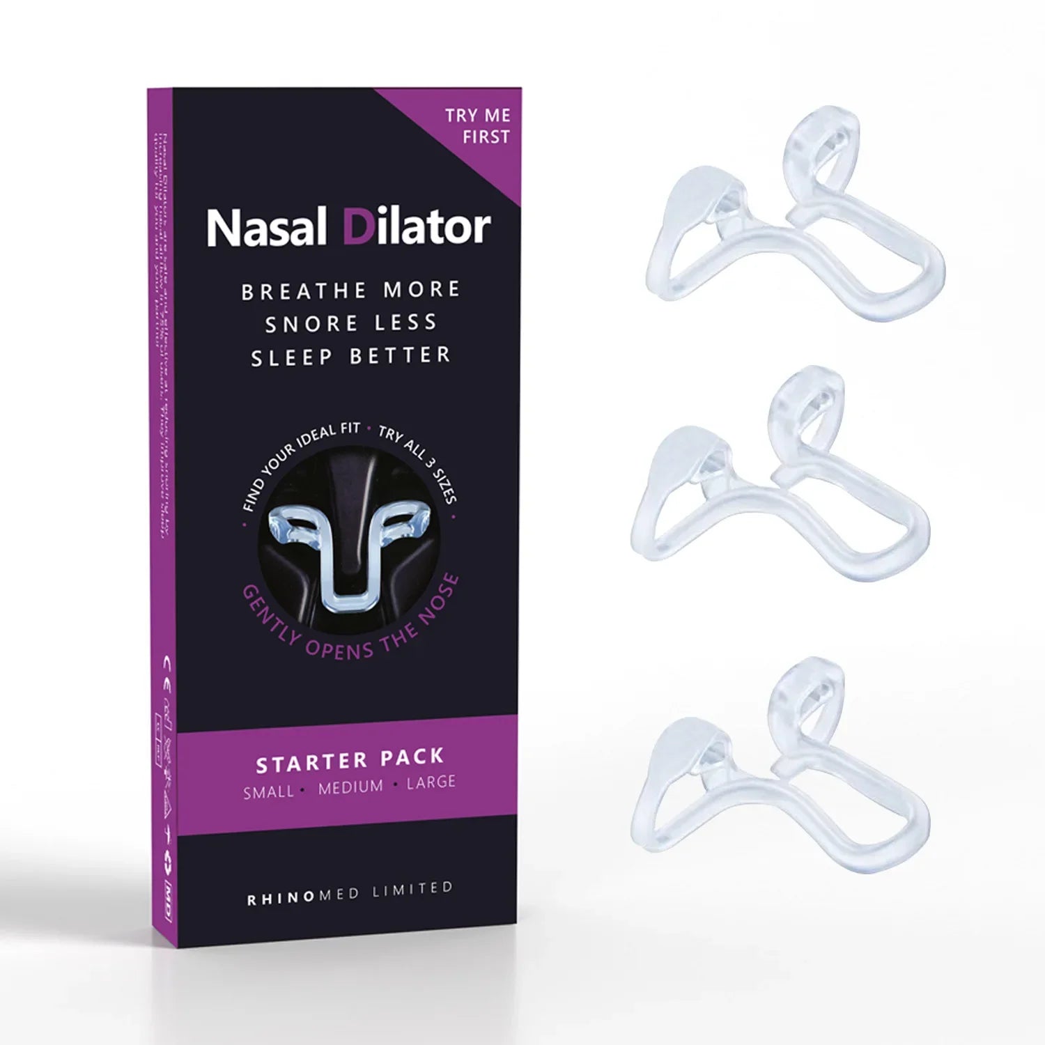 Silicone Anti-Snoring Nasal Dilator for Better Sleep - 7