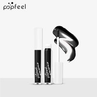 Long-Lasting Matte Black Liquid Lipstick