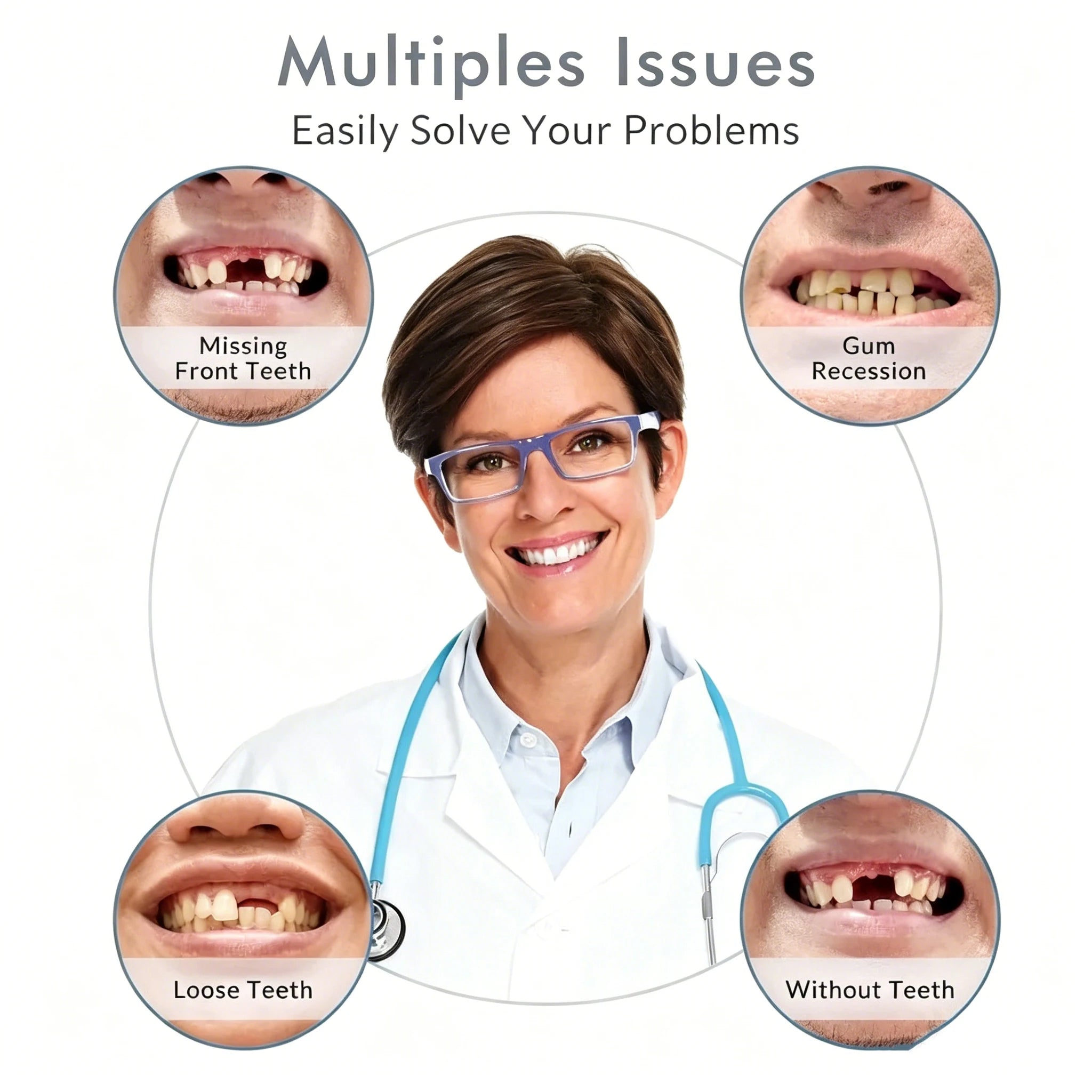 Instant Snap-On Smile Veneers for Natural Looking Teeth - 4