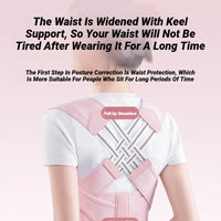 Adjustable Back Posture Corrector for Spine and Shoulder Support