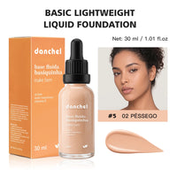 Matte Lightweight Liquid Foundation for Flawless Poreless Skin