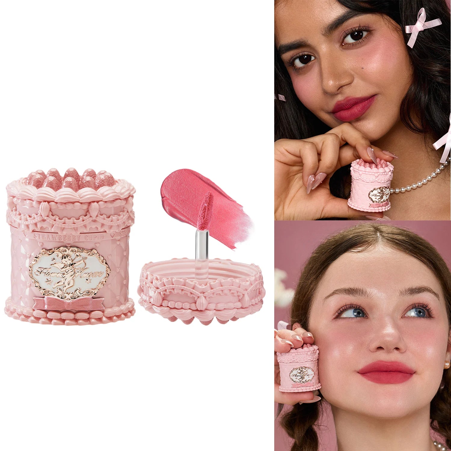 Hydrating Non-Sticky Tinted Lip Gloss for Shiny Long-Lasting Wear - 37