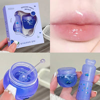 Hydrating Fruit Lip Mask and Oil Set for Soft Lips