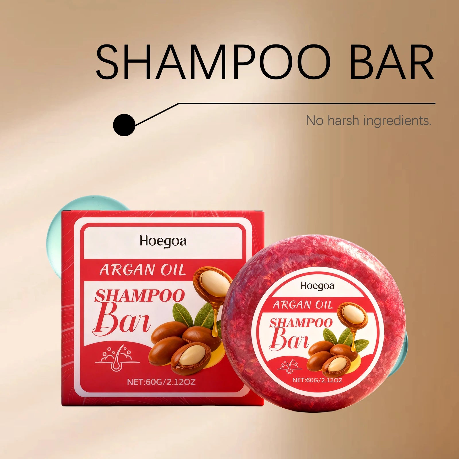 Moisturizing Solid Shampoo Bar for Frizz Control & Split Ends - 9