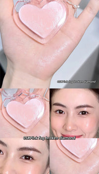 Heart-Shaped Water-Luminous Blush & Highlighter Cream