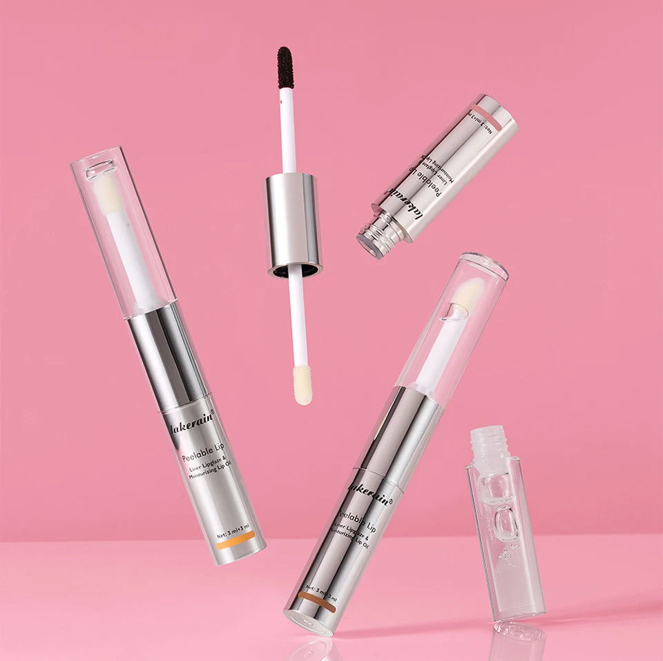 2-in-1 Waterproof Peel-Off Lip Stain and Hydrating Oil - 17