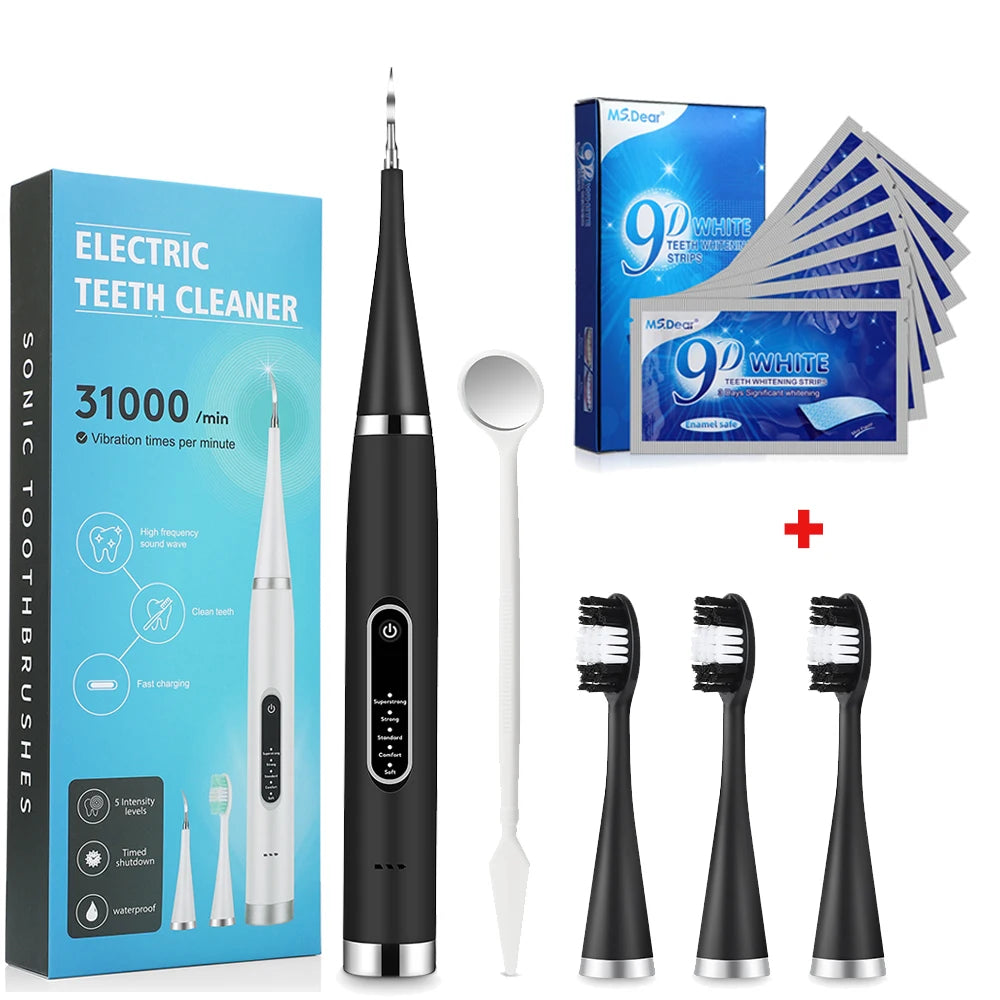 Electric Dental Scaler and Teeth Whitening Kit - 35