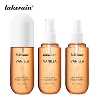 Long-Lasting Vanilla and Rose Hair & Body Fragrance Mist