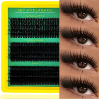 DIY Cluster Eyelash Extension Set for Beginners
