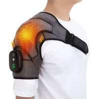 Electric Heated Shoulder Massager with Vibration