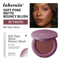 Matte Bouncy Cream-to-Powder Blush for Natural Glow
