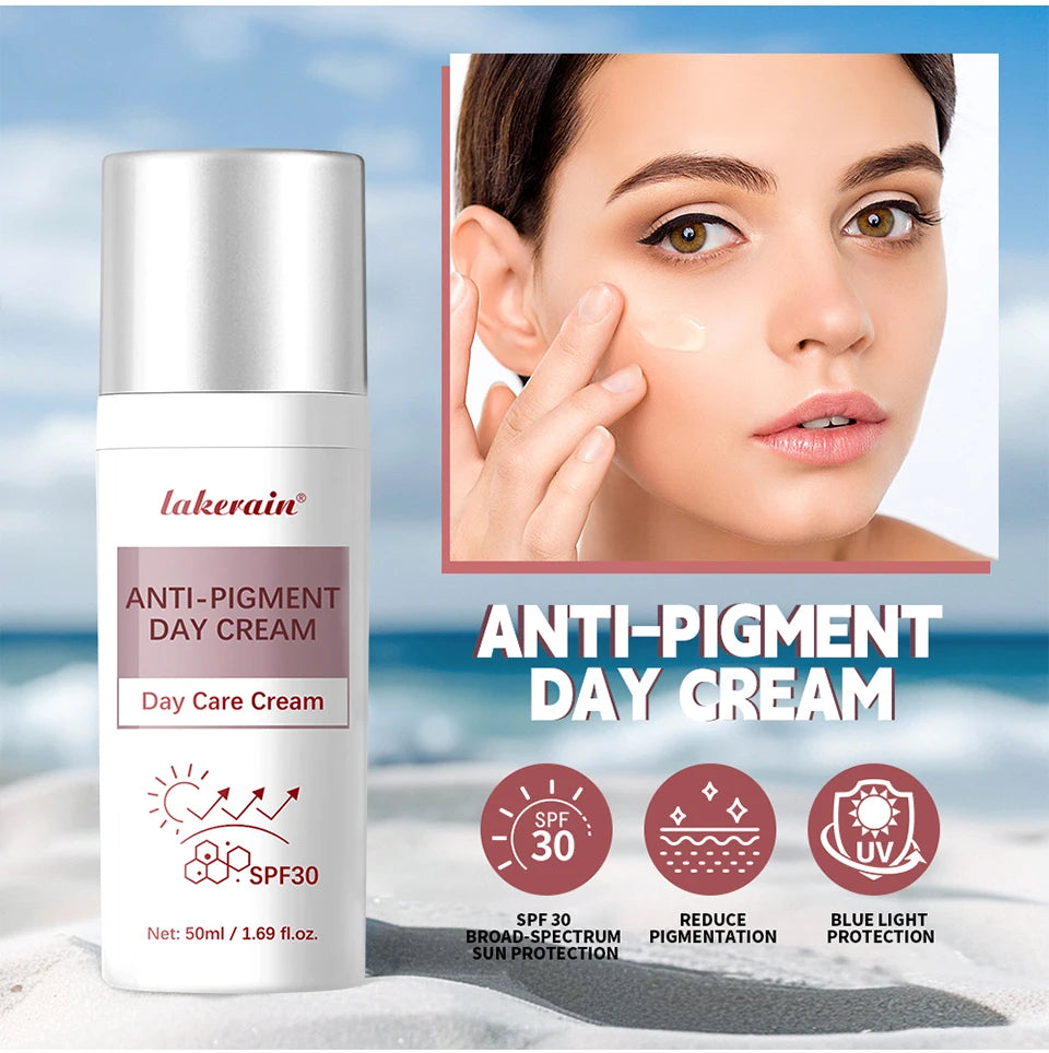 SPF 30 Anti-Pigment Daily Moisturizing Day Cream - 8