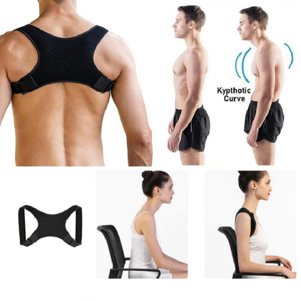 Adjustable Back Posture Corrector for Pain Relief - 9