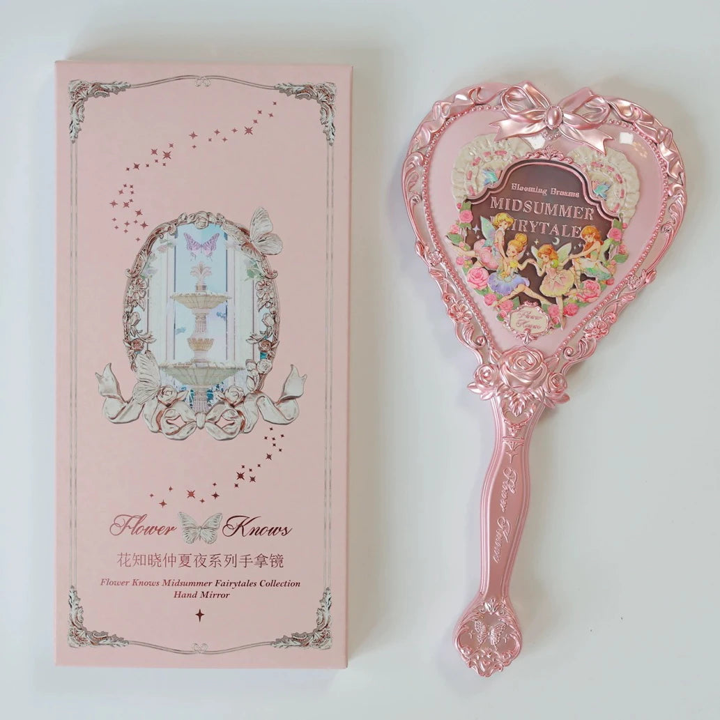 Enchanted Handheld Makeup Mirror for Precise Beauty - 42