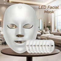 7-Color LED Photon Therapy Facial Mask for Skin Rejuvenation