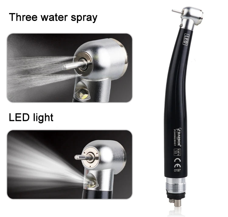 Professional LED Dental Handpiece Kit with Air Motor - 11
