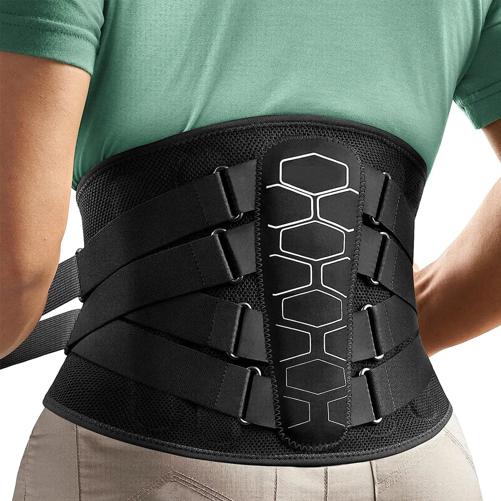 Ergonomic Lumbar Support Brace for Back Pain Relief - 21
