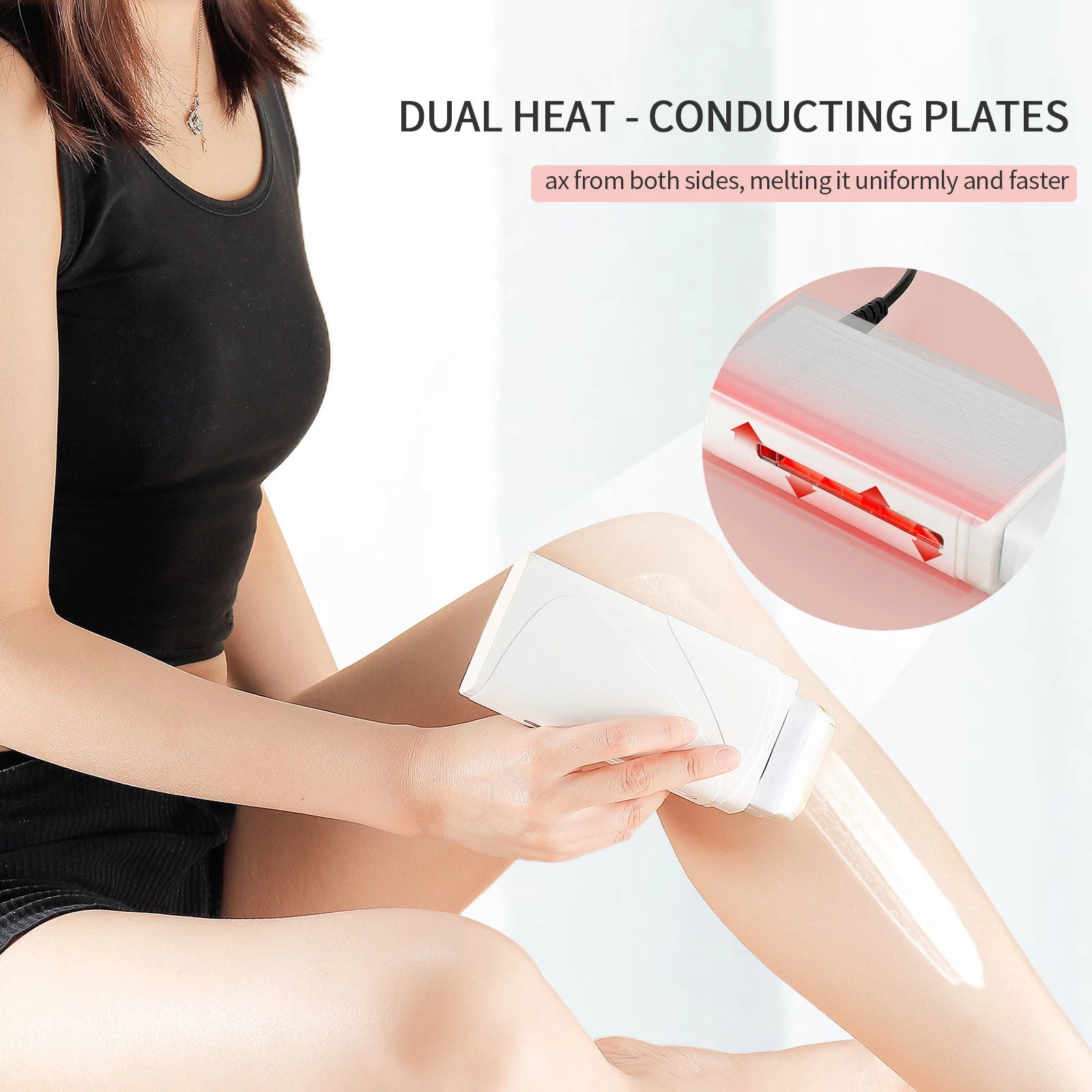 Portable Electric Roll-On Wax Heater for Hair Removal - 5